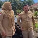 Bupati dan Wakil Bupati Tanjab Timur Dampingi Gubernur Jambi Meninjau Jalan Rusak Parah di Desa Lambur