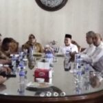 Bupati Tanjab Timur Hj. Dillah Hikmah Sari, S.T Menerima Kunjungan Supervisi Kepala BPK RI Perwakilan Jambi