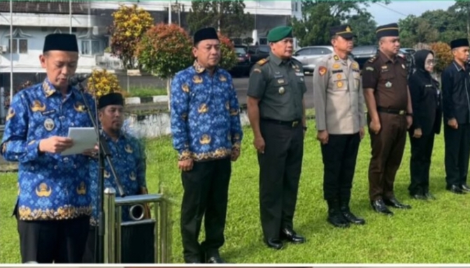 Peringatan Hari Kebangkitan Nasional Ke- 117 Wabup Muslimin Tanja Sampaikan Amanat Menkomdigi