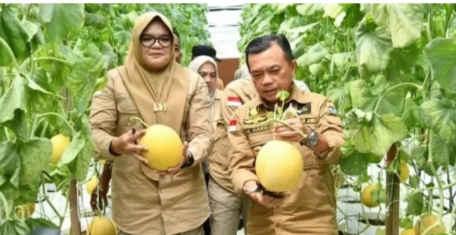 Bupati beserta Wakil Bupati Tanjab Timur Dampingi Gubernur Jambi Dalam Kunker Ke Wilayah Tanjab Timur