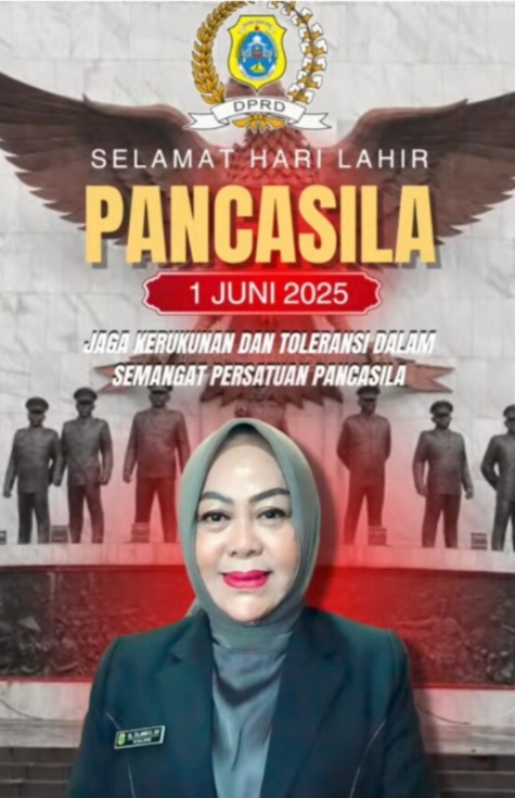 Pimpinan DPRD Tanjab Timur, Harlah Pancasila Adalah Kompas Moral Bangsa