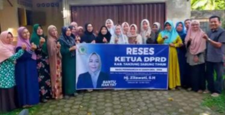 Ketua DPRD Tanjab Timur, Zilawati, Gelar Reses di Kecamatan Muara Sabak Barat